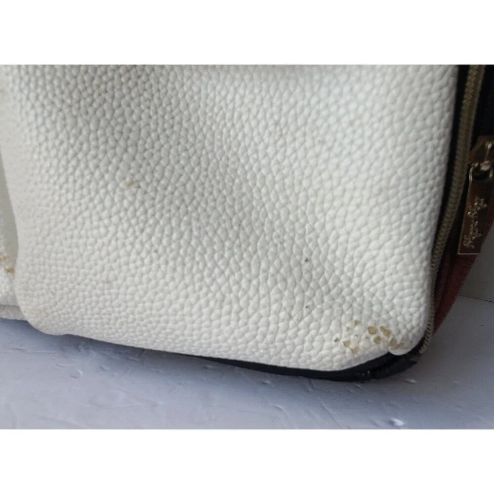Itzy Ritzy Big Diaper Bag Backpack Coffee Cream Gray Herringbone